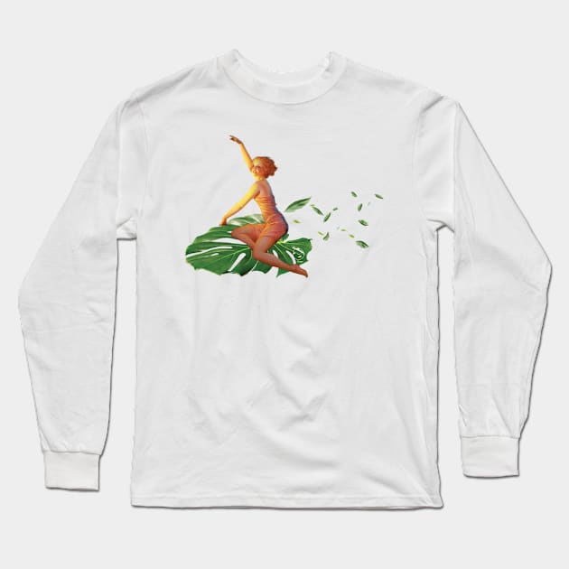 FLY AWAY Long Sleeve T-Shirt by Pinches Dibujos Feos